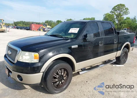 2007 Ford F-150 Lariat/Xlt from USA, damaged, VIN 1FTPW12V87KC92863
